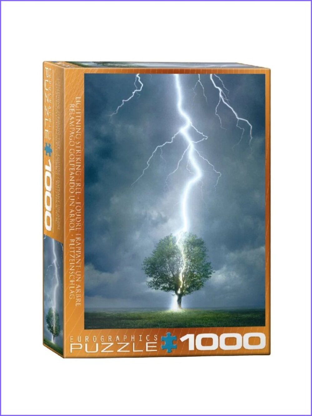 Eurographics 1000pcs Adult Puzzle -Lightning Striking Tree New In Box